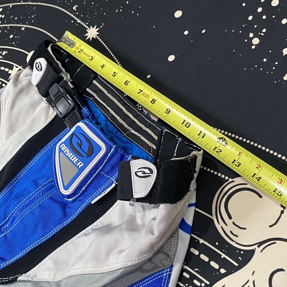 Answer Racing Motorcycle Riding Pants Size 28 Motocross Dirt Bike Off Road - Picture 7 of 7